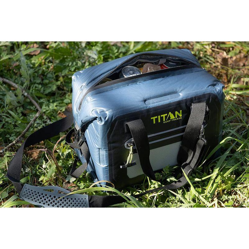 Titan タイタン Deep Freeze Air クーラーボックス 16L 30 Can 丸めて収納 保冷バッグ ソフトクーラー 折りた 5cm タイタン Deep Freeze Air クーラーボックス 16L Can 丸めて収納 保冷バッグ ソフトクーラー 折りた