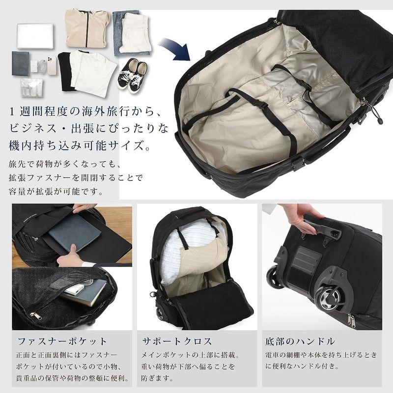 DISCOVER NEW HORIZONS 機内持ち込みサイズ背負えるソフトキャリー 背負いの機能も充実 43リットル DAC-43BK NEW HORIZONS 機内持ち込みサイズ背負えるソフトキャリー 背負いの機能も充実 43リットル DAC 43BK