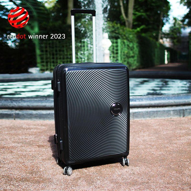 新春SALE！ アメリカンツーリスター スーツケース キャリーケース キュリオ Curio スピナー68/25 エキスパンダブル ブックオープニング ブラッ 【UOI8383840970】(30577円)