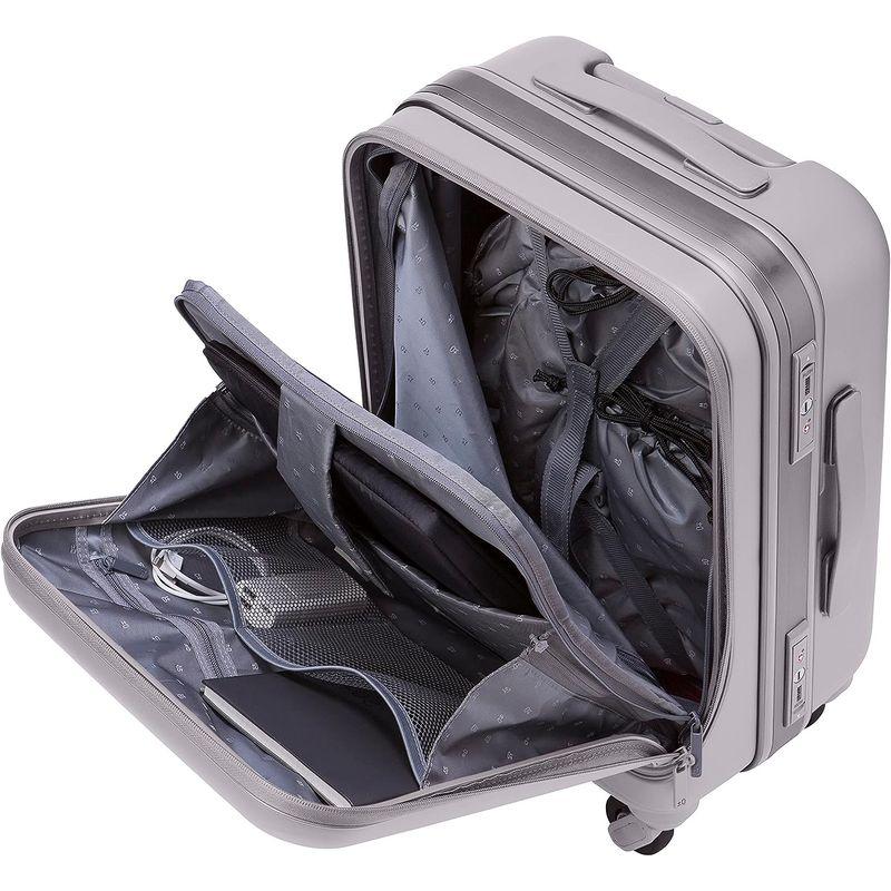 ⭐️完成品⭐️ プラスマイナスゼロ ±0 スーツケース 34L (ライトグレー) ZFS-B010(LH) 【PET8491580816】(30970円)