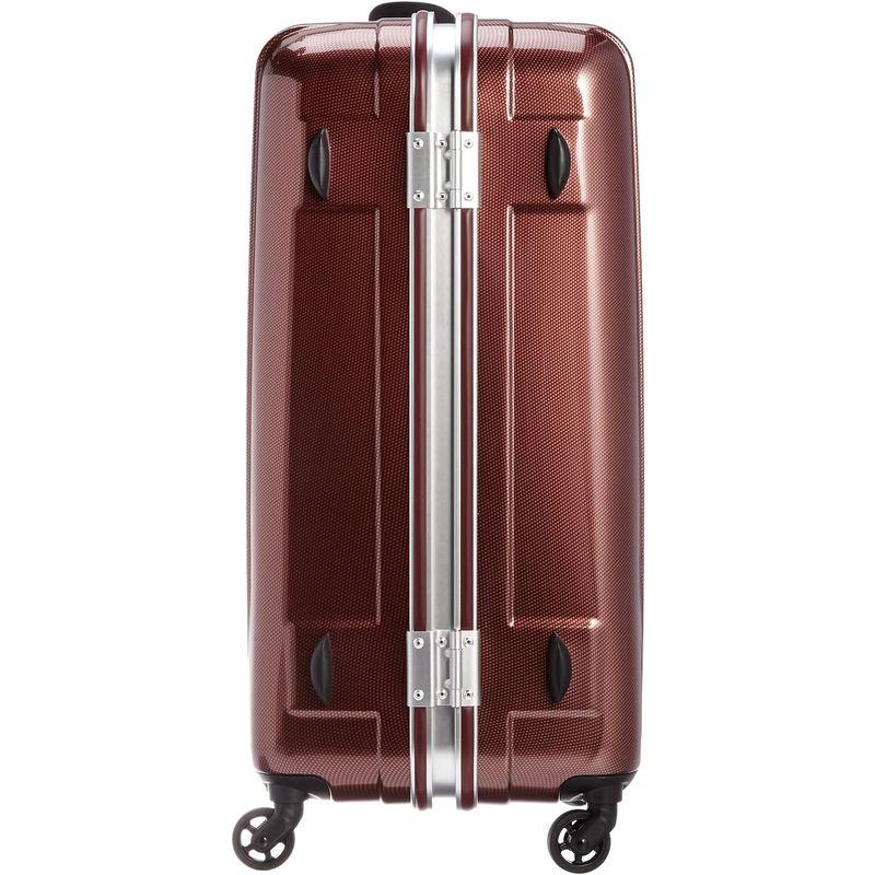 エバウィン 軽量スーツケース Be Light 静音キャスター 82L 63 cm 4.2kg レッドカーボン 軽量スーツケース Be Light 静音キャスター 82L cm 2kg レッドカーボン ポリエステル 表地