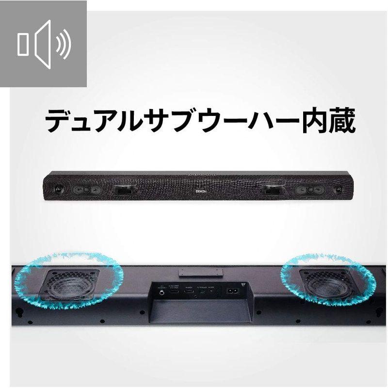 デノン サウンドバー DHT-S216 DTS Virtual X/Bluetooth対応 ブラック Denon DHT-S216K DHT サウンドバー S216 DTS Virtual X/Bluetooth対応 ブラック Denon S216K ×