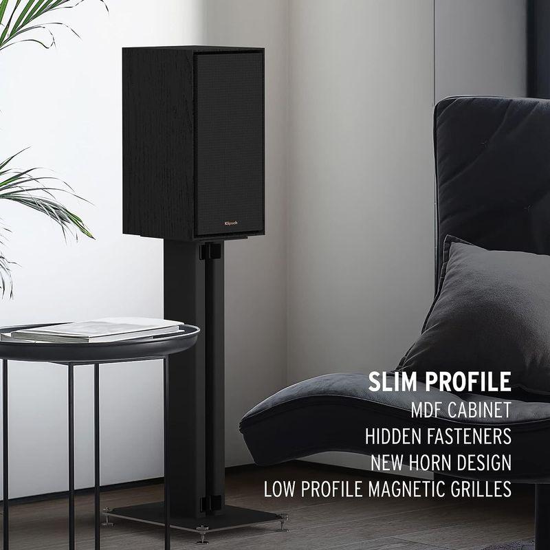 新入荷!!【日本未発売】 Klipsch Reference R-50M ブックシェルフスピーカー(ペア) ブラック 【BCD1043167817】(38046円)