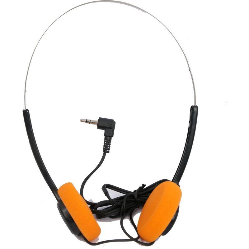 Invent スターロードスタイルウォークマンHi-Fiステレオイヤホンヘッドセット、オレンジ耳パッド スターロードスタイルウォークマンHi Fiステレオイヤホンヘッドセット オレンジ耳パッド