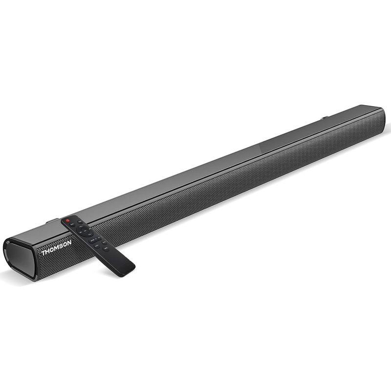 THOMSON サウンドバー テレビ用 2.1CH 重低音3D スピーカー Bluetooth5.0 ホームシアター サブウーファー リモコ サウンドバー テレビ用 1CH 重低音3D スピーカー Bluetooth5 ホームシアター サブウーファー リモコ