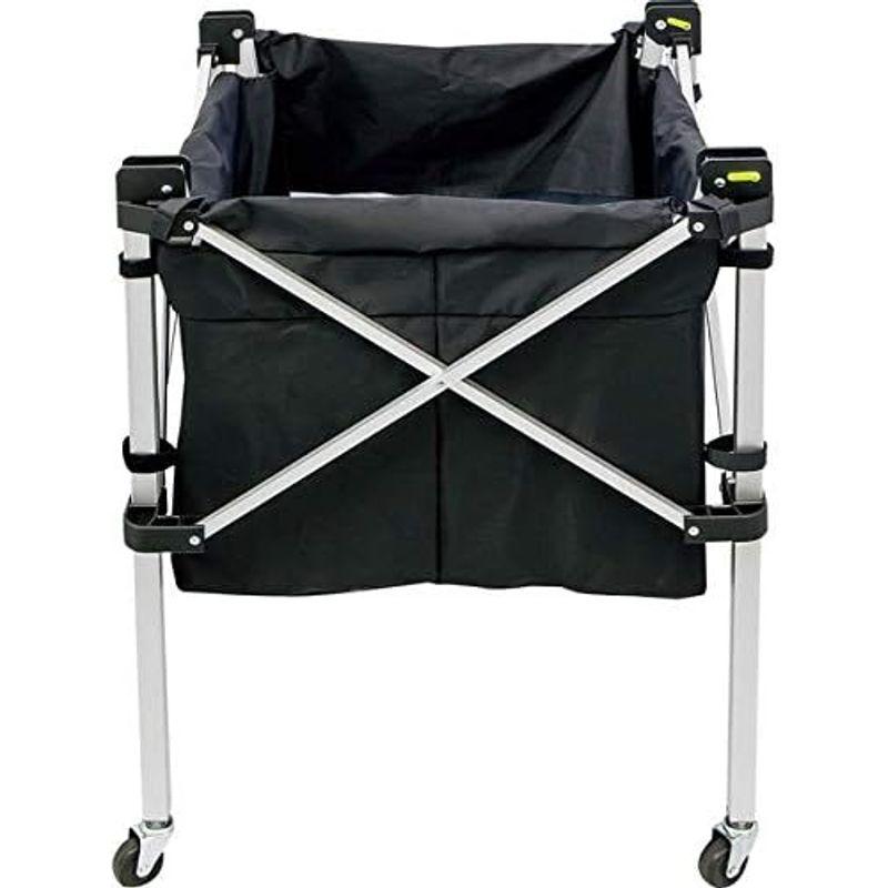 【２点セット】 ミカサ(MIKASA) 折りたたみ式ボールカゴ(舟形)3点セットフレーム・幕体・キャリーケース ブラック AC-BC210-BK 【J3432716085】(22088円)