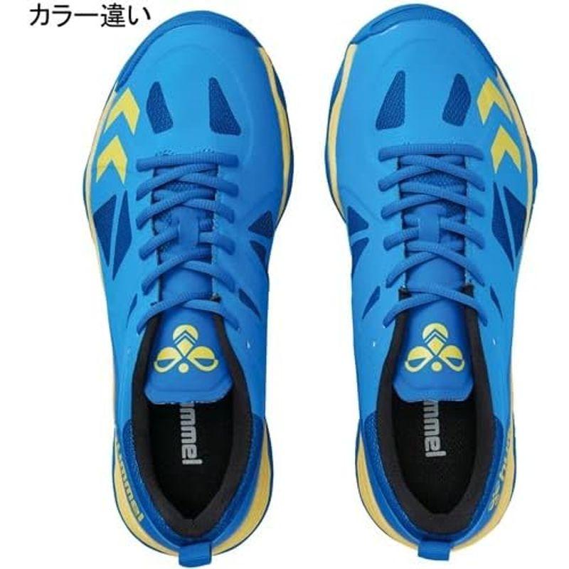 ヒュンメル ハンドボールシューズ レジェンドフライ5 ホワイト×ブラック (1090) 26.0 cm ハンドボールシューズ レジェンドフライ5 ホワイト×ブラック cm ゴム