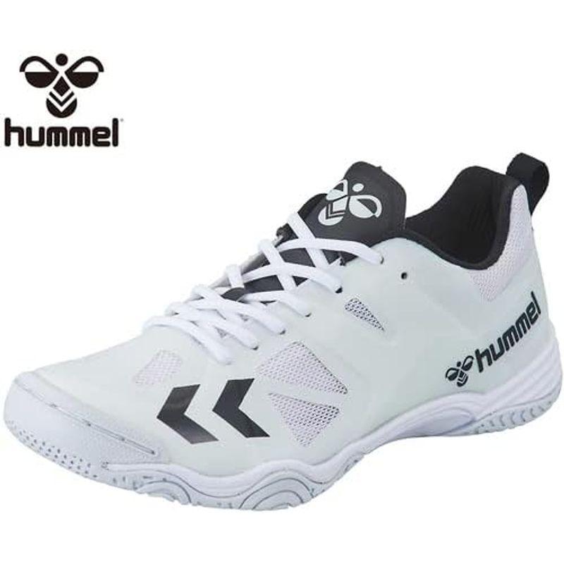 ヒュンメル ハンドボールシューズ レジェンドフライ5 ホワイト×ブラック (1090) 26.0 cm ハンドボールシューズ レジェンドフライ5 ホワイト×ブラック cm ゴム