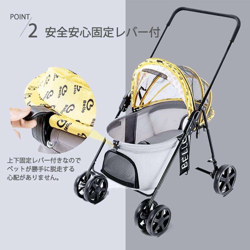 大阪熊 ペットカート ペットキャリー ペットバギー いぬ用 バギー 折りたたみ式 レインカバー付き多頭 中小型犬 中型犬バギー 猫用 前輪3 ペットカート ペットキャリー ペットバギー いぬ用 バギー 折りたたみ式 レインカバー付き多頭 中小型犬 中型犬バギー 猫用 前輪3 　 小回りがきくので サイズ