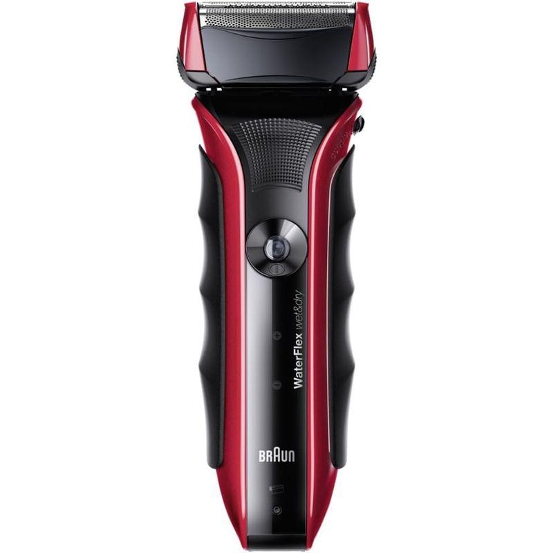 ブラウン WaterFlex メンズシェーバー 3枚刃 お風呂剃り可 レッド WF1s WaterFlex メンズシェーバー 3枚刃 お風呂剃り可 レッド WF1s サイズ