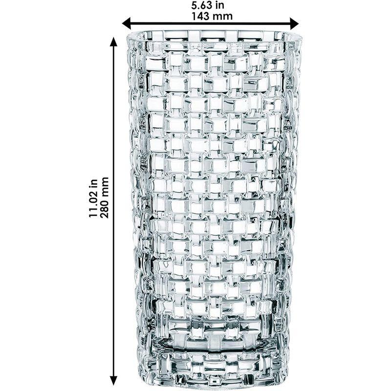 ナハトマン(Nachtmann) ボサノバ オーバルフラワーベース クリスタルガラス 28cm 80729 1個入 クリスタルガラス Nachtmann ボサノバ オーバルフラワーベース 28cm 1個入 サイズ