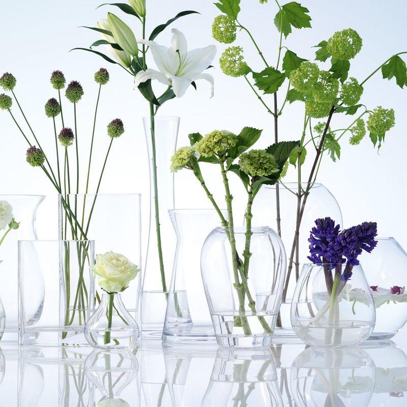 LSA(エルエスエー) フラワーベース(花器) クリア 高さ17.5cm FLOWER G584-18-301 クリア エルエスエー フラワーベース 花器 高さ17 5cm FLOWER G584