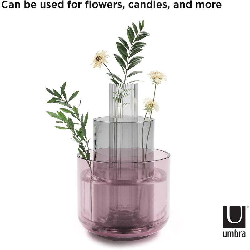 umbra 花瓶 フラワー ベース アソート キャンドルホルダー ガーデニング 観葉植物 スタッキング ガラス 小物入れ リビング 玄関 装 花瓶 フラワー ベース アソート キャンドルホルダー ガーデニング 観葉植物 スタッキング ガラス 小物入れ リビング 玄関 装