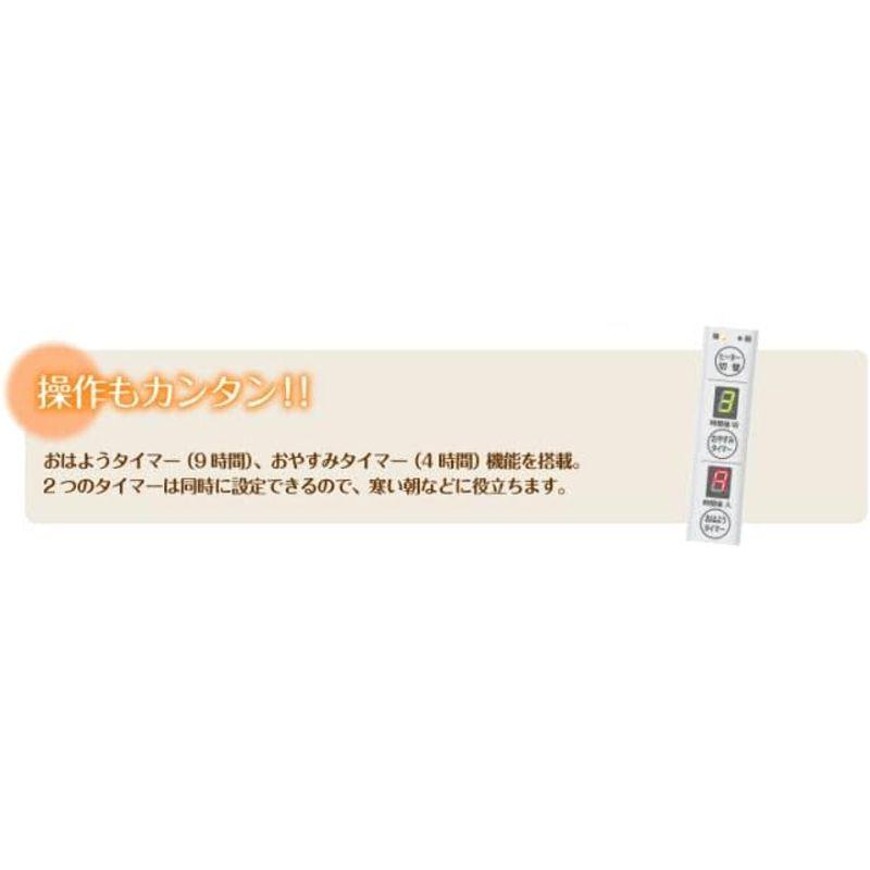 【新品】 アーバンホット 薄型 タイマー付 パネルヒーター ゼンケン 日本製 お洒落 【E9199956588】(33554円)