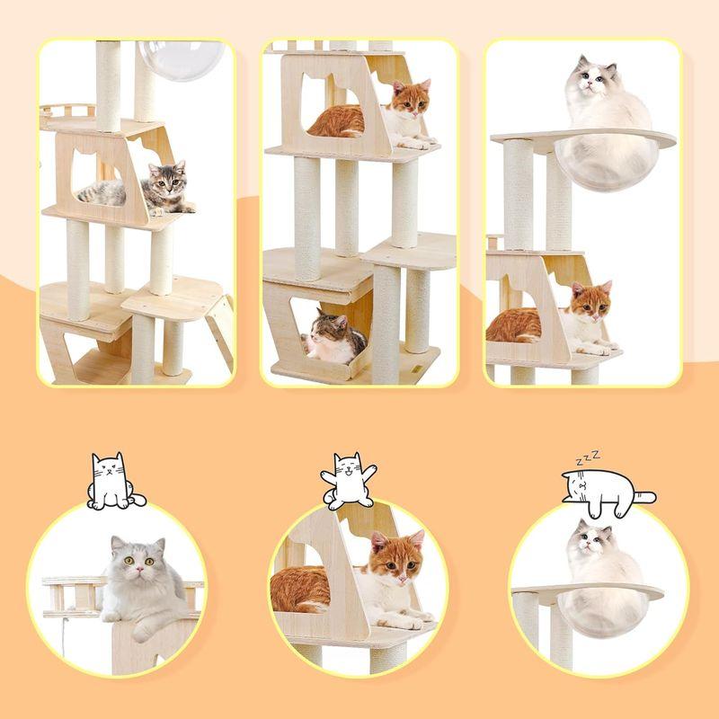 猫タワー 木製キャットタワー 大型 木製 シンプル 据え置き スタンダード式 麻紐 キャットタワー 多頭飼い 安定性 段差 組み立て簡単 説 木製キャットタワー 大型 木製 シンプル 据え置き スタンダード式 麻紐 キャットタワー 多頭飼い 安定性 段差 組み立て簡単 説