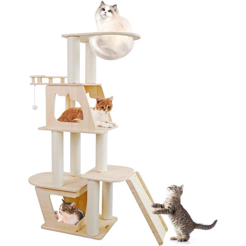 猫タワー 木製キャットタワー 大型 木製 シンプル 据え置き スタンダード式 麻紐 キャットタワー 多頭飼い 安定性 段差 組み立て簡単 説 木製キャットタワー 大型 木製 シンプル 据え置き スタンダード式 麻紐 キャットタワー 多頭飼い 安定性 段差 組み立て簡単 説