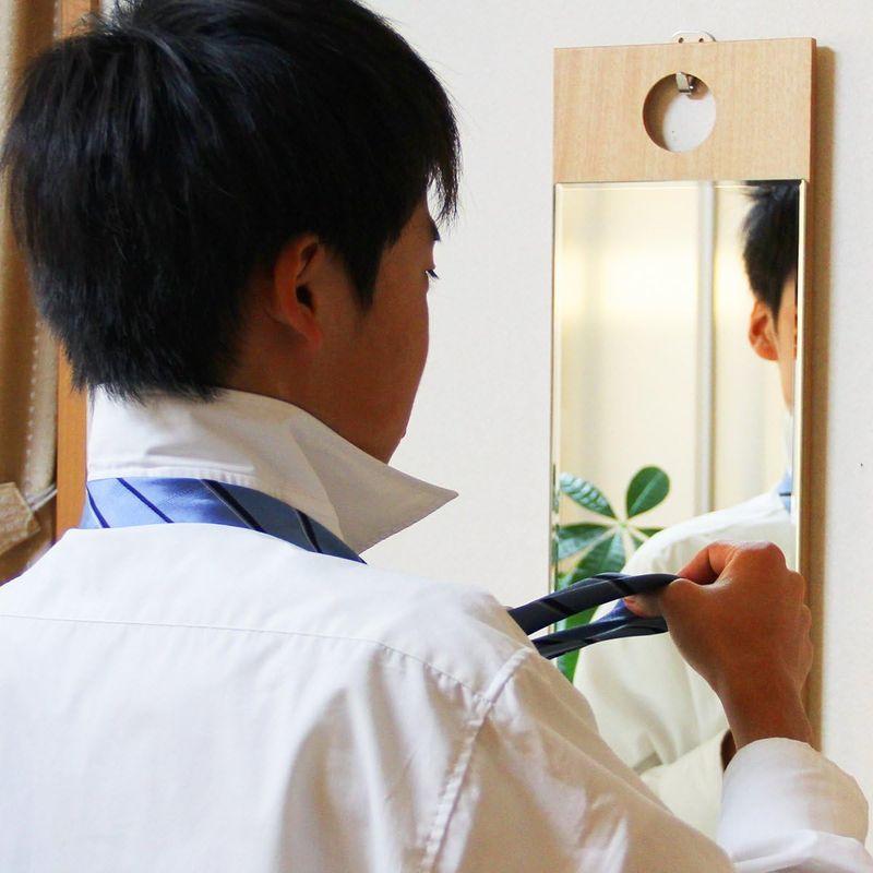 鏡 スリム 天然木 姿見鏡 全身 ミラー 北欧 ウォールナット 18×105cm スマート ミラー 木目 (ウォールナット) ウォールナット ミラー スリム 天然木 姿見鏡 全身 北欧 18×105cm スマート 木目 　