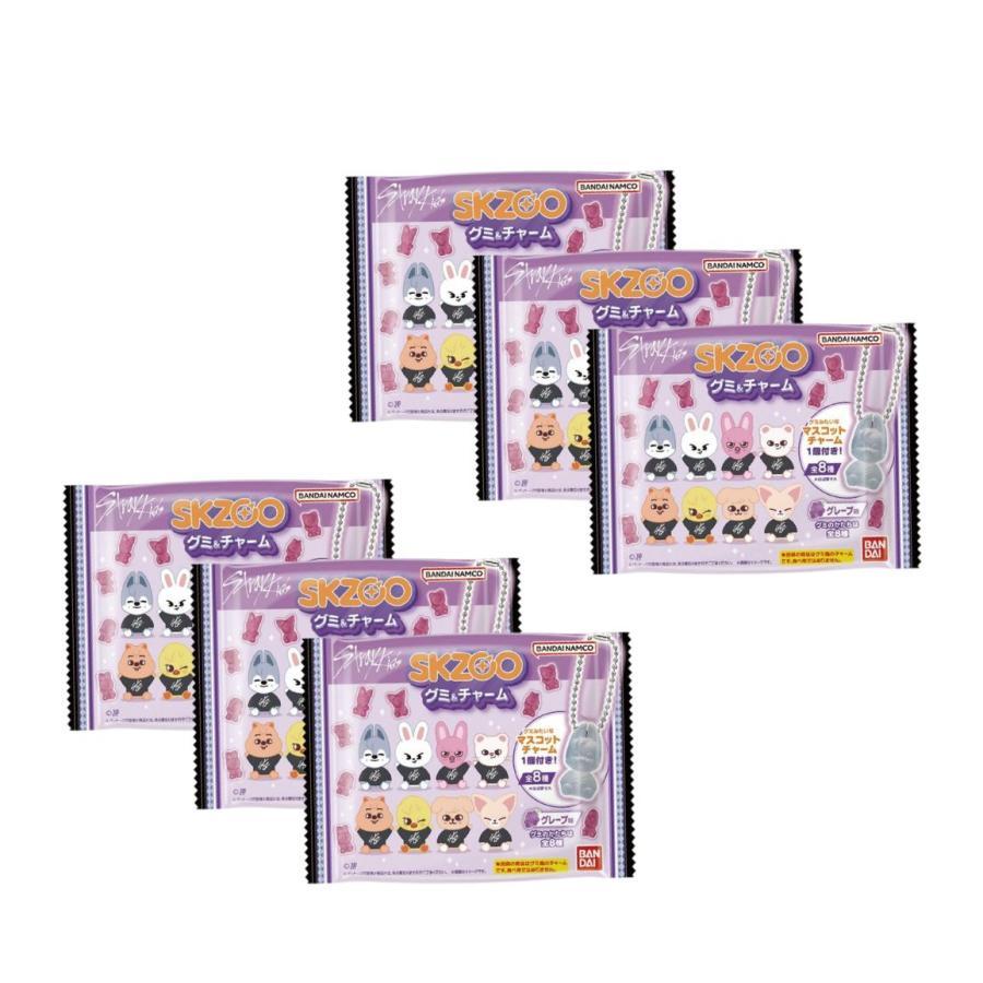 BANDAI（バンダイ） SKZOO グミ＆チャーム グミキャンディ 食玩 【BOX