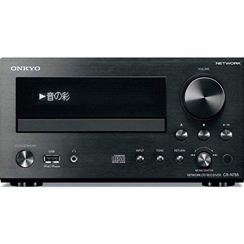 ONKYO ネットワークCDレシーバー CR-N755(B) テレビチューナー