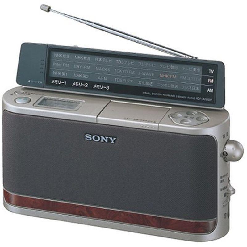 SONY TV(1ch-12ch) FM AMラジオ ICF-A100V-N