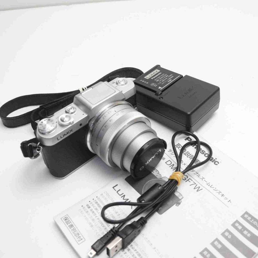 中古】Panasonic ミラーレス一眼カメラ DMC-GF7 ボディ単体(ブラック 