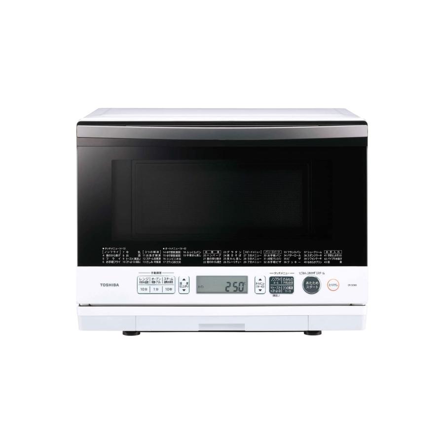 東芝 過熱水蒸気 オーブンレンジ 石窯ドーム 26L ER-SD80(W) グラン 