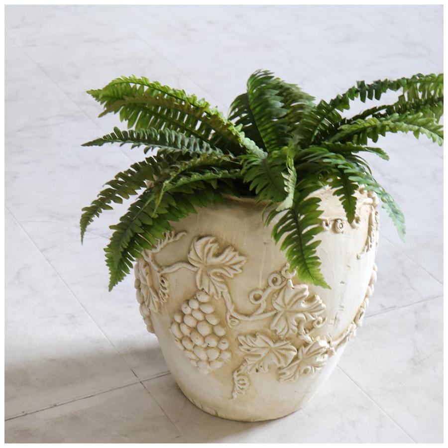 プランター 植木鉢 ラウンド アンティーク風 鉢カバー ガーデニング ガーデン ブドウ Hw 011 9 輸入家具屋さん Com 通販 Yahoo ショッピング