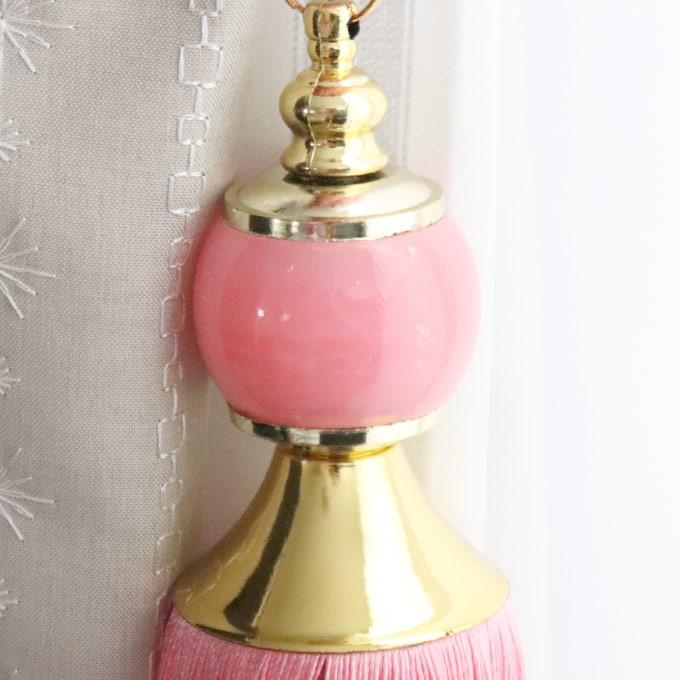 カーテンタッセル 2本セット ピンク カーテン タッセル おしゃれ かわいい フリンジ Hw 1902 64 Pk 輸入家具屋さん Com 通販 Yahoo ショッピング