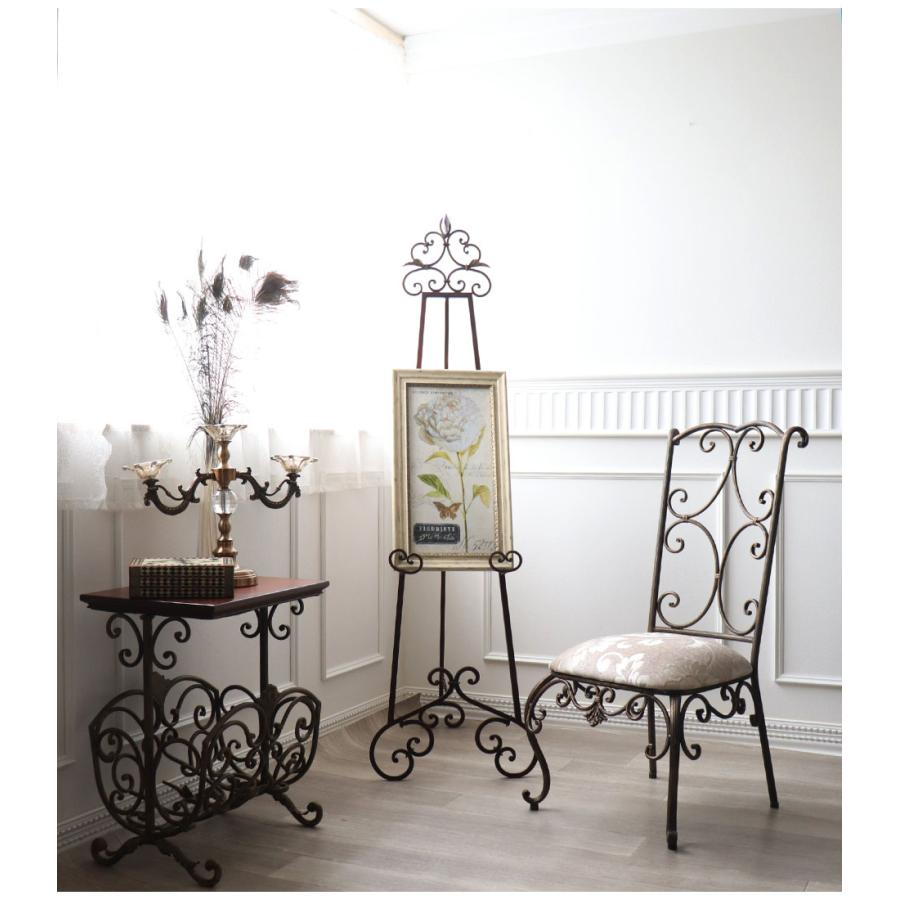 限定品 ロココ調 アイアンイーゼル ポストカード立て 姫雑貨