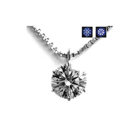 ダイヤ ネックレス 0.305ct E-VVS1-3EX.H&C AGTジェムラボラトリー鑑定 