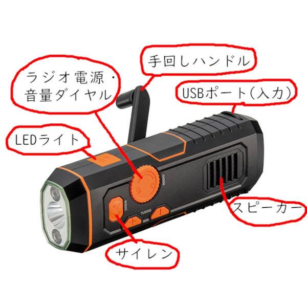 エマージェンシーラジオライト 40個 ケース販売 まとめ買い 販促 記念品 ノベルティ 粗品 ばらまき 景品 防災 緊急避難 防犯_1