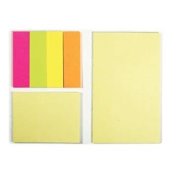 NEWブック型付箋メモ（白） 500入 ケース販売 まとめ買い 水筒 アウトドア用品 記念品 ノベルティ 粗品 ばらまき 景品