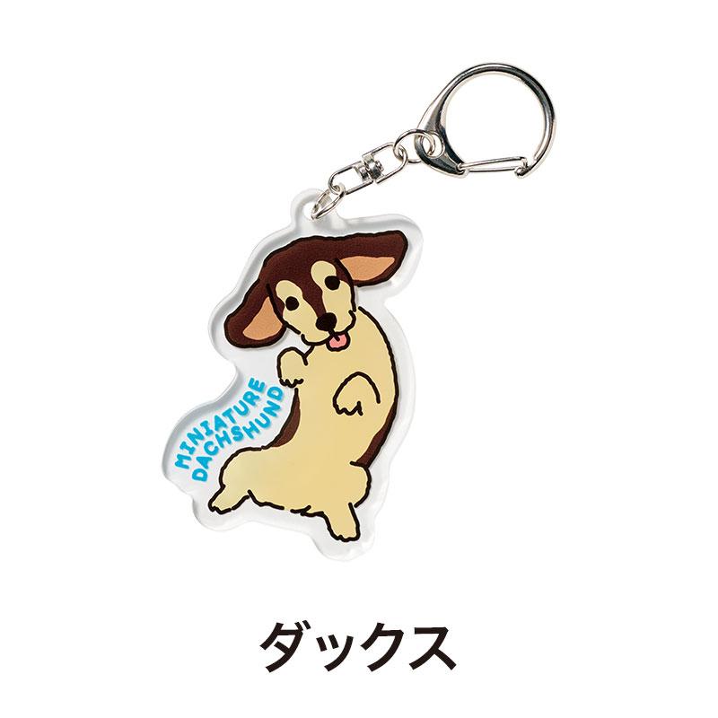 ディアドッグ アクリルキーホルダー ケース販売 まとめ買い 景品 販促 ノベルティ 粗品 記念品 ばらまき イベント配布の画像