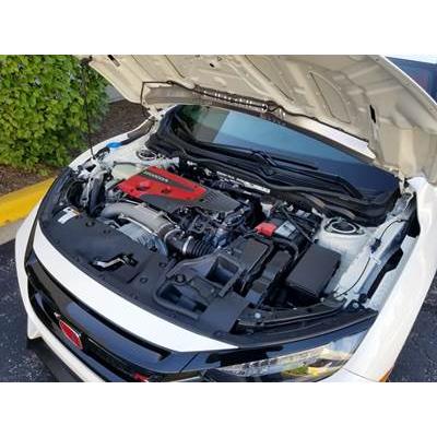 並行輸入品】 ホンダ-シビックタイプr fk8 用ガスタンスボネット2017 