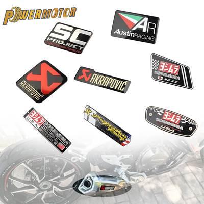 並行輸入品】 バイクマフラーステッカー アルミ ヤマハ ホンダ ktm
