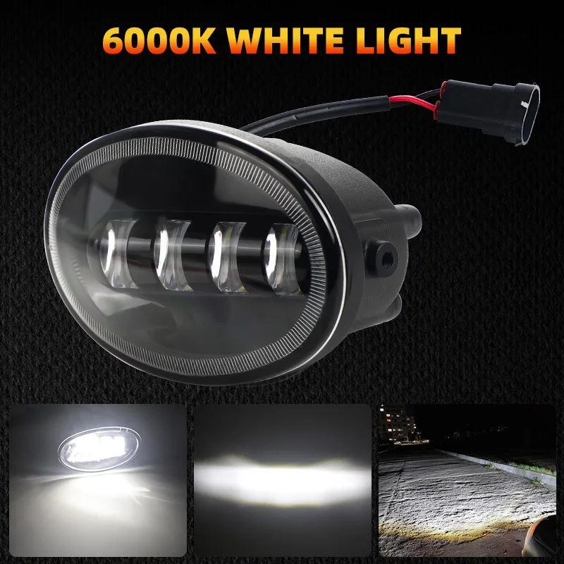 並行輸入品】 オーバル LED フォグランプ ホンダ シティ CNG タイ 2012