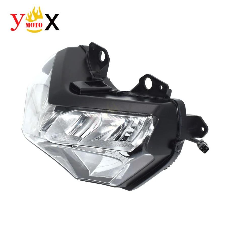 並行輸入品】 バイク 二輪LEDヘッドライト ヘッドライトアセンブリ
