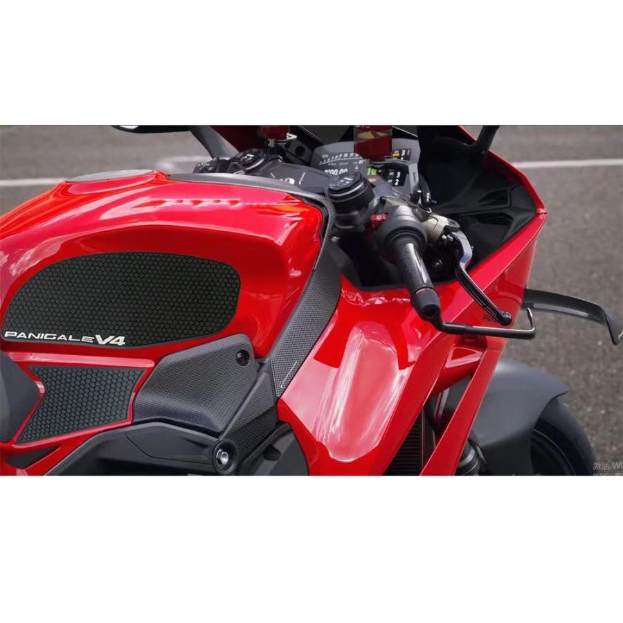 並行輸入品】 2025 パニガーレ V4 アクセサリーバイクタンクグリップ