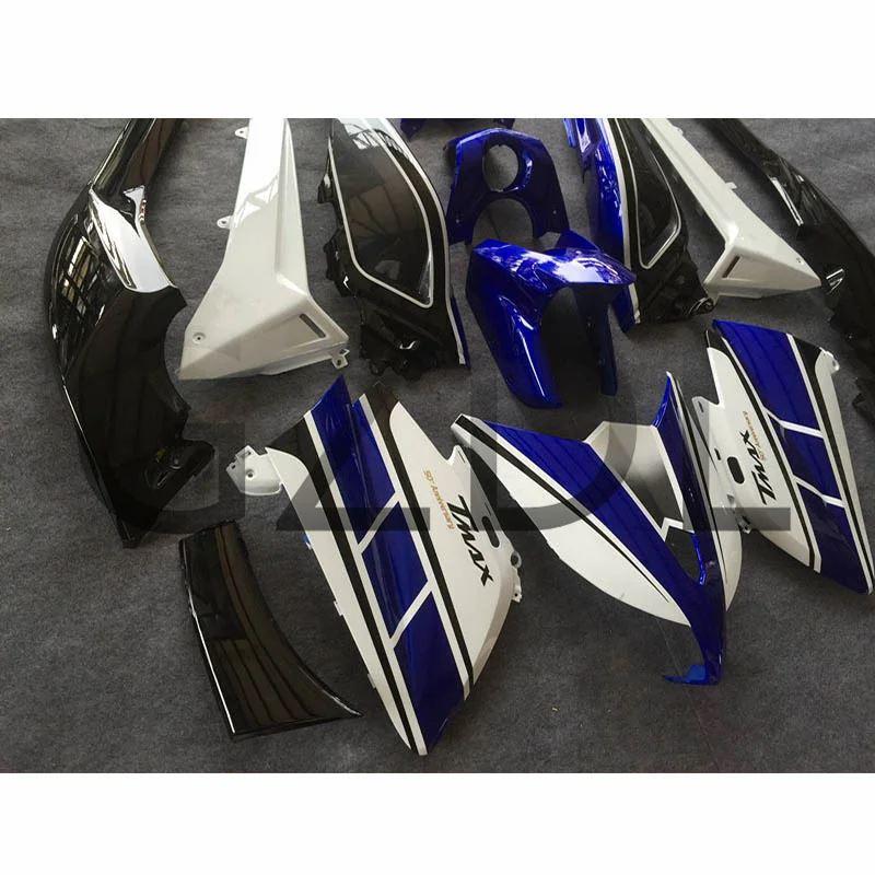 【並行輸入品】 バイク用射出モールド金型タッチスクリーン ヤマハTmax 530 tmax530 TMAX-530 2012 2013 白青 2014の画像