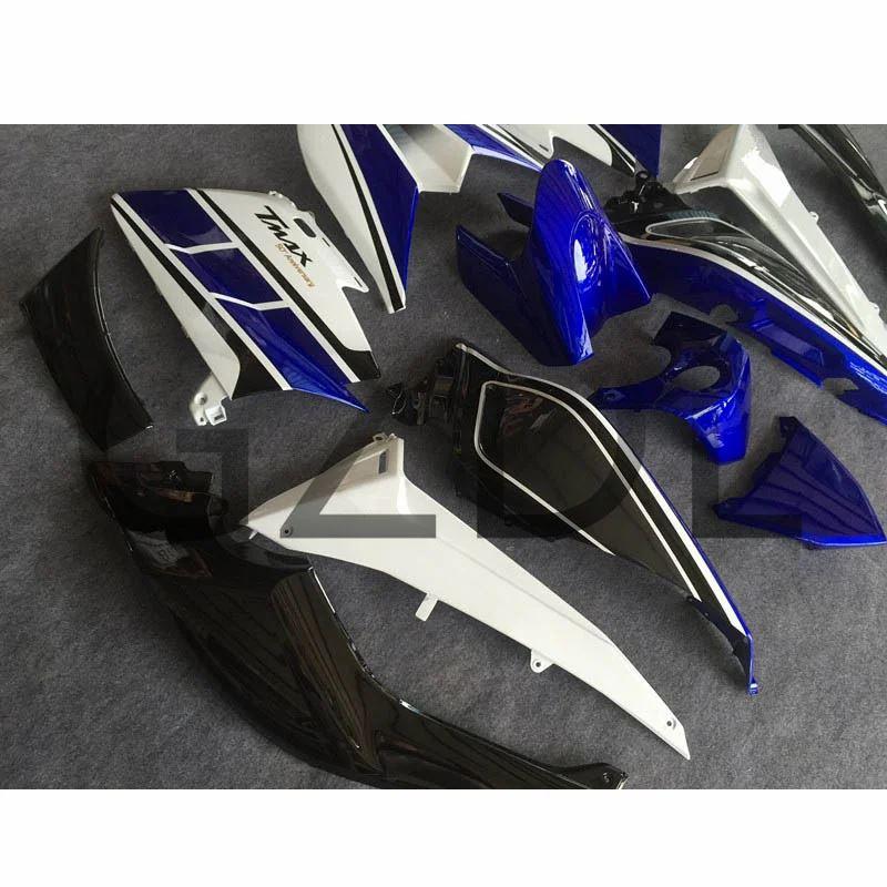 【並行輸入品】 バイク用射出モールド金型タッチスクリーン ヤマハTmax 530 tmax530 TMAX-530 2012 2013 白青 2014の画像