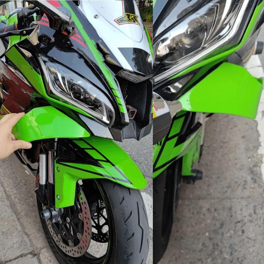 【並行輸入品】 カワサキバイク 二輪用空力ウィング ZX-10R固定翼 フェアリングスポイラー 2016 2017 2018 2019 2020 2021