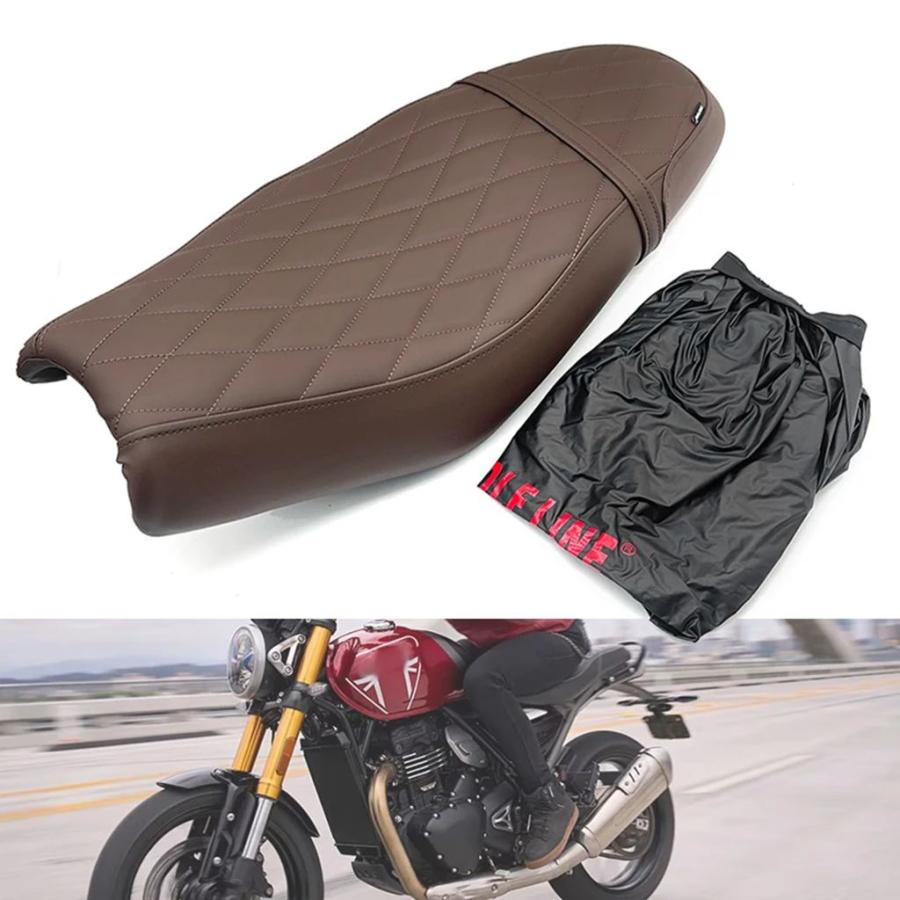 並行輸入品】 SPEED 400 /SCRAMBLER X 2024-2025 バイク一体型シート