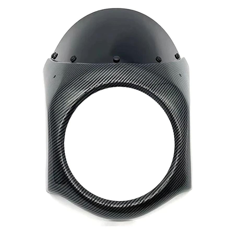 【並行輸入品】 バイクフロントガラスフロントガラスウインドディフレクターシールドスクリーンバイザーガラスブラケット付きカワサキエリミネーター 500 2024_8