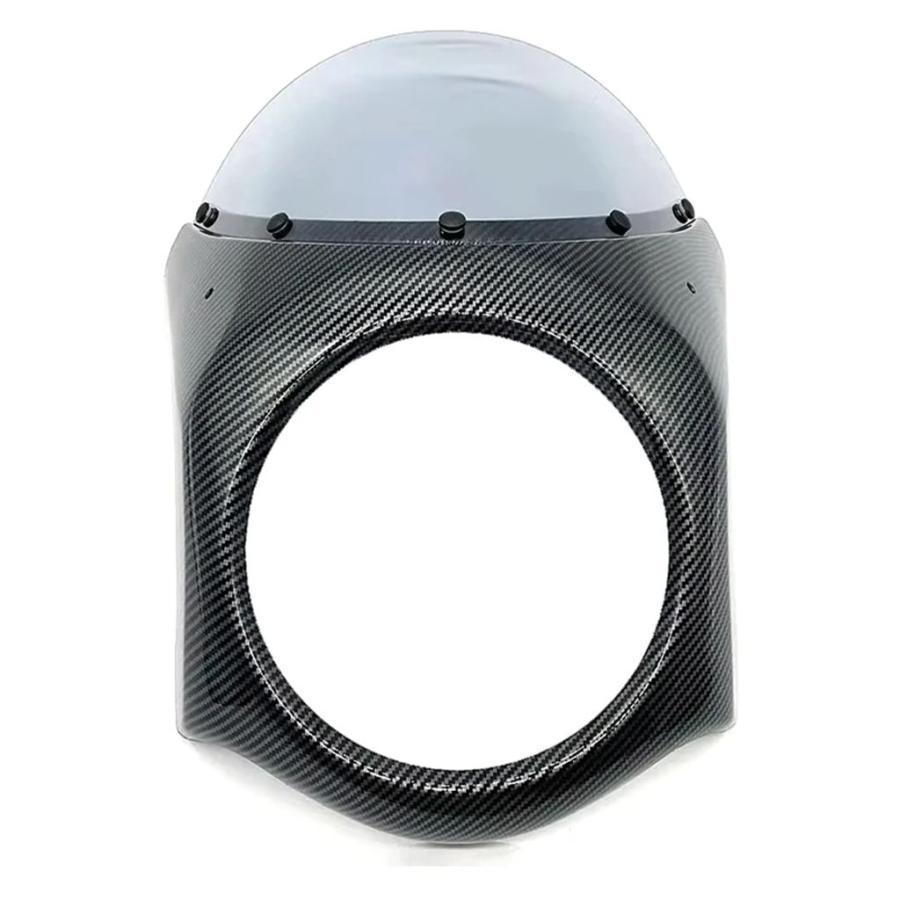 【並行輸入品】 バイクフロントガラスフロントガラスウインドディフレクターシールドスクリーンバイザーガラスブラケット付きカワサキエリミネーター 500 2024_9