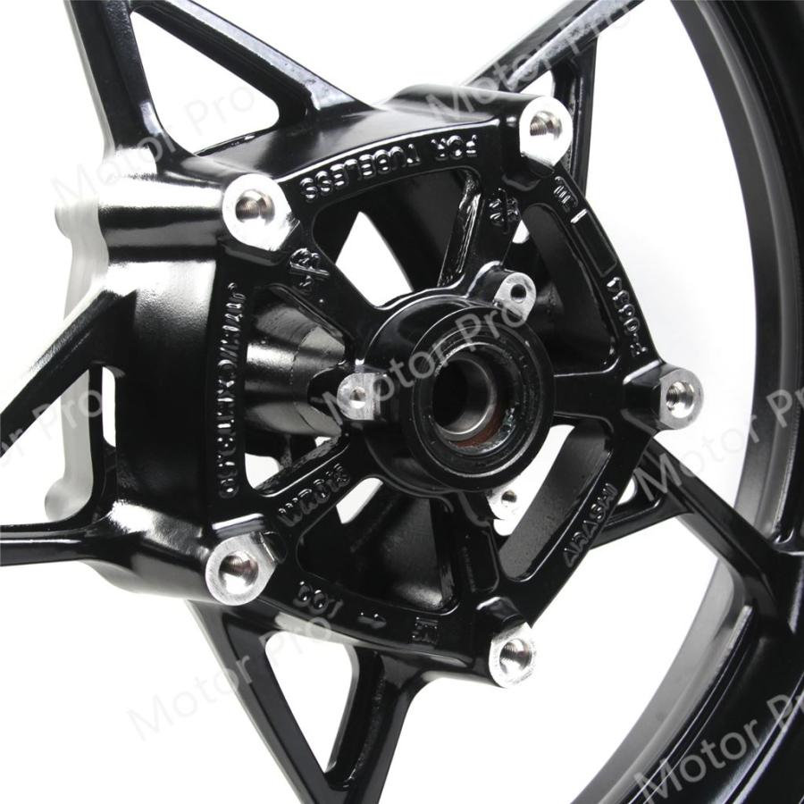 【並行輸入品】 カワサキZ900 Z650 ニンジャ650 2017 2018 2019 2021 202217インチバイク用アルミ前輪リムの画像