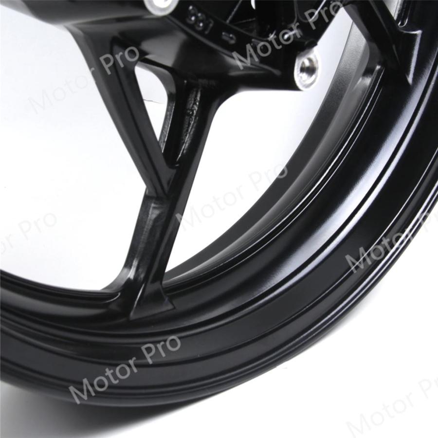 【並行輸入品】 カワサキZ900 Z650 ニンジャ650 2017 2018 2019 2021 202217インチバイク用アルミ前輪リムの画像