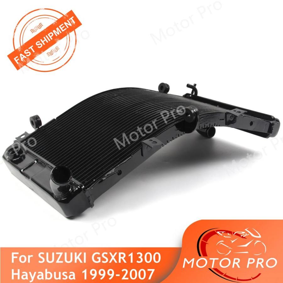 【並行輸入品】 スズキハヤブサGSXR 1300 99-07 GSX-R GSXR 1300 2002 2003 2004 2005 2006用バイク 二輪エンジン冷却クーラー アルミラジエーターの画像