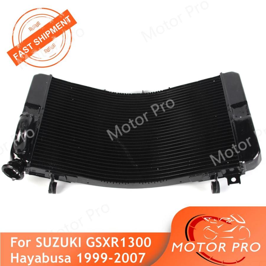 【並行輸入品】 スズキハヤブサGSXR 1300 99-07 GSX-R GSXR 1300 2002 2003 2004 2005 2006用バイク 二輪エンジン冷却クーラー アルミラジエーターの画像