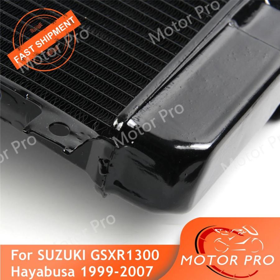 【並行輸入品】 スズキハヤブサGSXR 1300 99-07 GSX-R GSXR 1300 2002 2003 2004 2005 2006用バイク 二輪エンジン冷却クーラー アルミラジエーターの画像