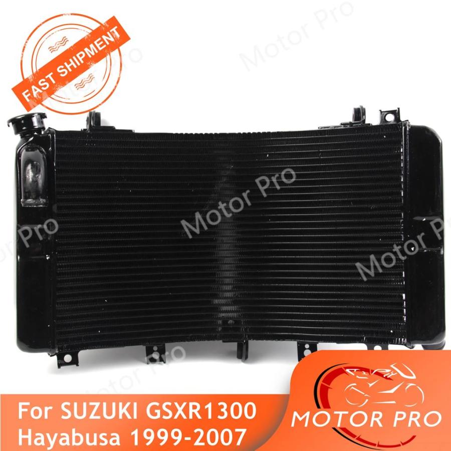 【並行輸入品】 スズキハヤブサGSXR 1300 99-07 GSX-R GSXR 1300 2002 2003 2004 2005 2006用バイク 二輪エンジン冷却クーラー アルミラジエーターの画像